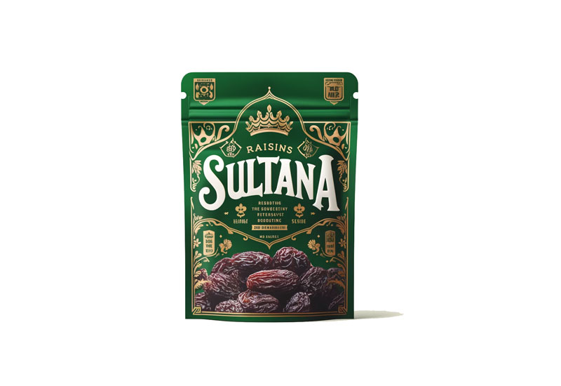 Raisins Sultana Packet sales